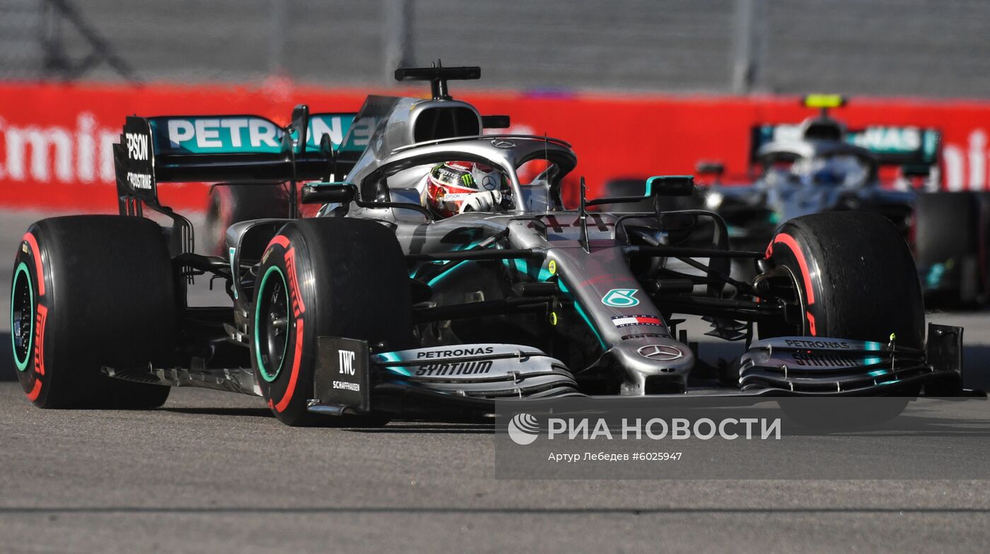 Автоспорт. Формула 1. ВТБ Гран-при России. Гонка