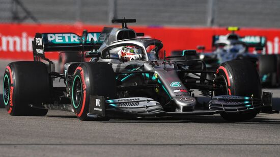 Автоспорт. Формула 1. ВТБ Гран-при России. Гонка