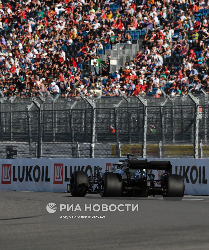 Автоспорт. Формула 1. ВТБ Гран-при России. Гонка