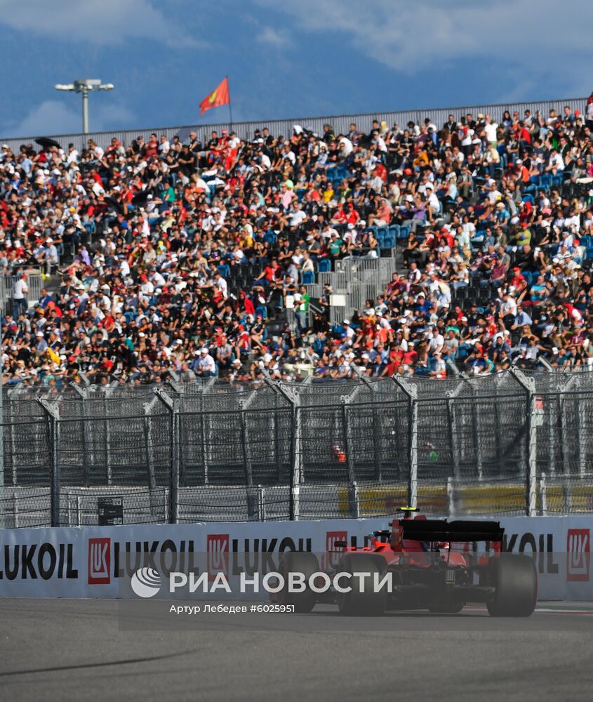Автоспорт. Формула 1. ВТБ Гран-при России. Гонка