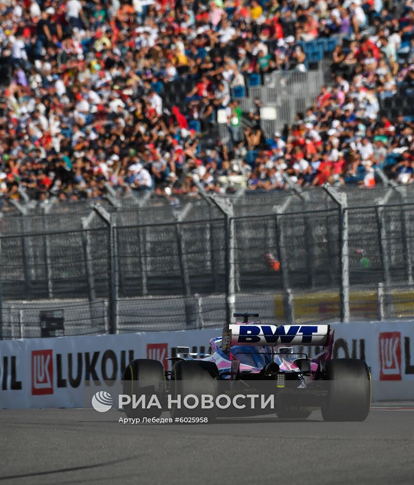 Автоспорт. Формула 1. ВТБ Гран-при России. Гонка