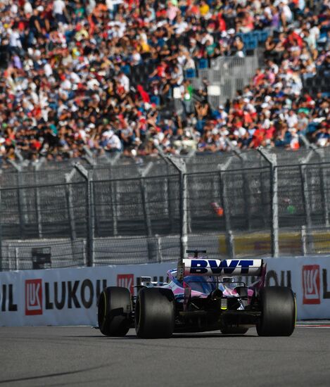 Автоспорт. Формула 1. ВТБ Гран-при России. Гонка