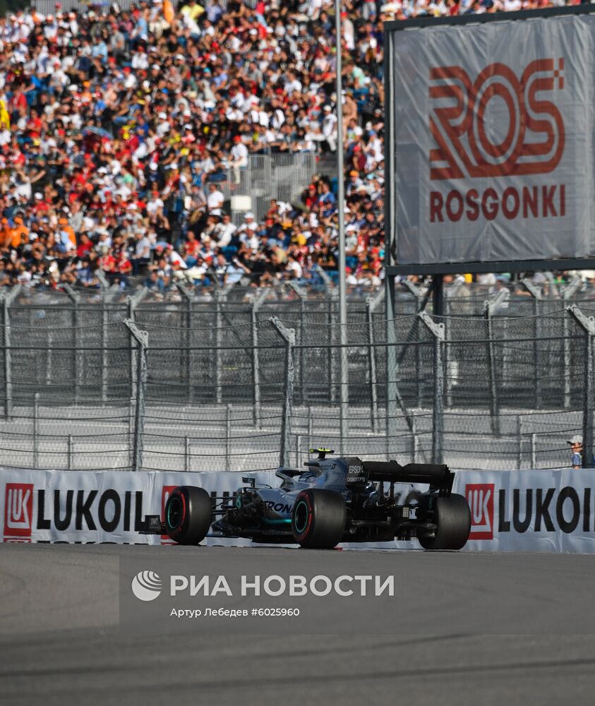Автоспорт. Формула 1. ВТБ Гран-при России. Гонка