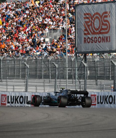 Автоспорт. Формула 1. ВТБ Гран-при России. Гонка