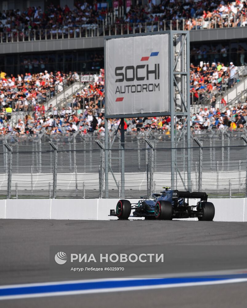 Автоспорт. Формула 1. ВТБ Гран-при России. Гонка