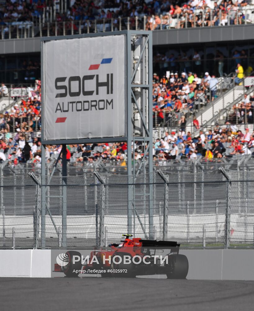 Автоспорт. Формула 1. ВТБ Гран-при России. Гонка