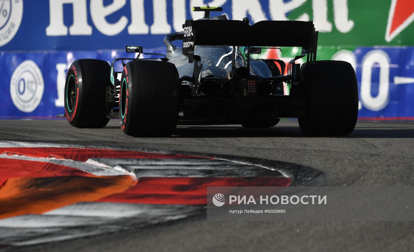 Автоспорт. Формула 1. ВТБ Гран-при России. Гонка