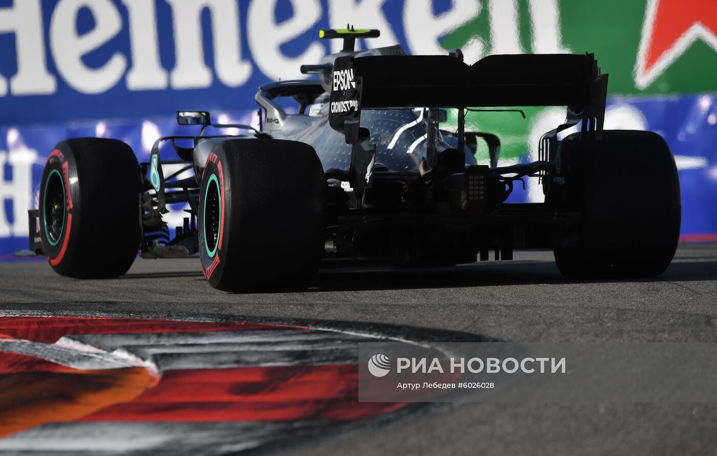 Автоспорт. Формула 1. ВТБ Гран-при России. Гонка