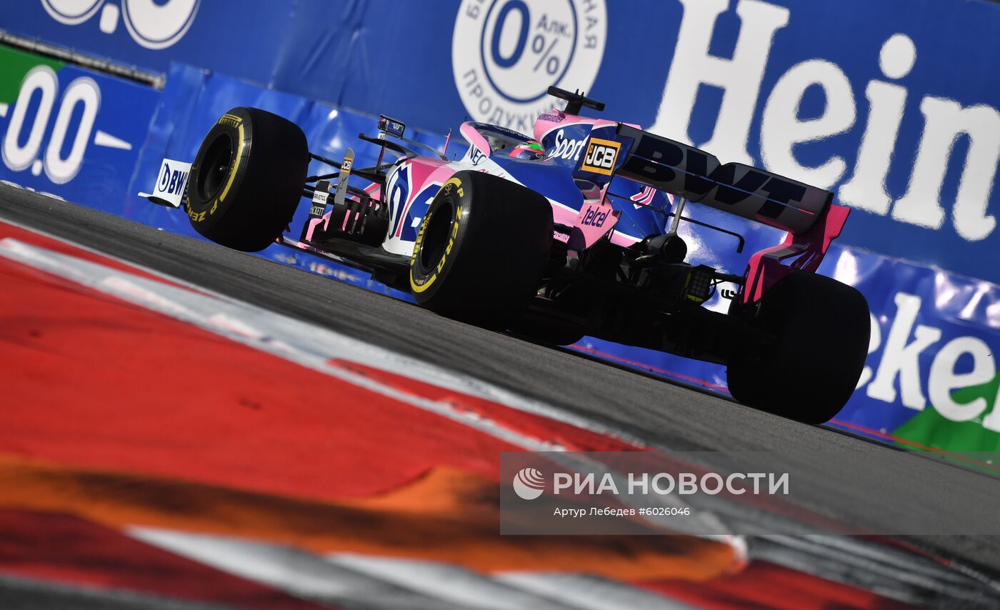 Автоспорт. Формула 1. ВТБ Гран-при России. Гонка