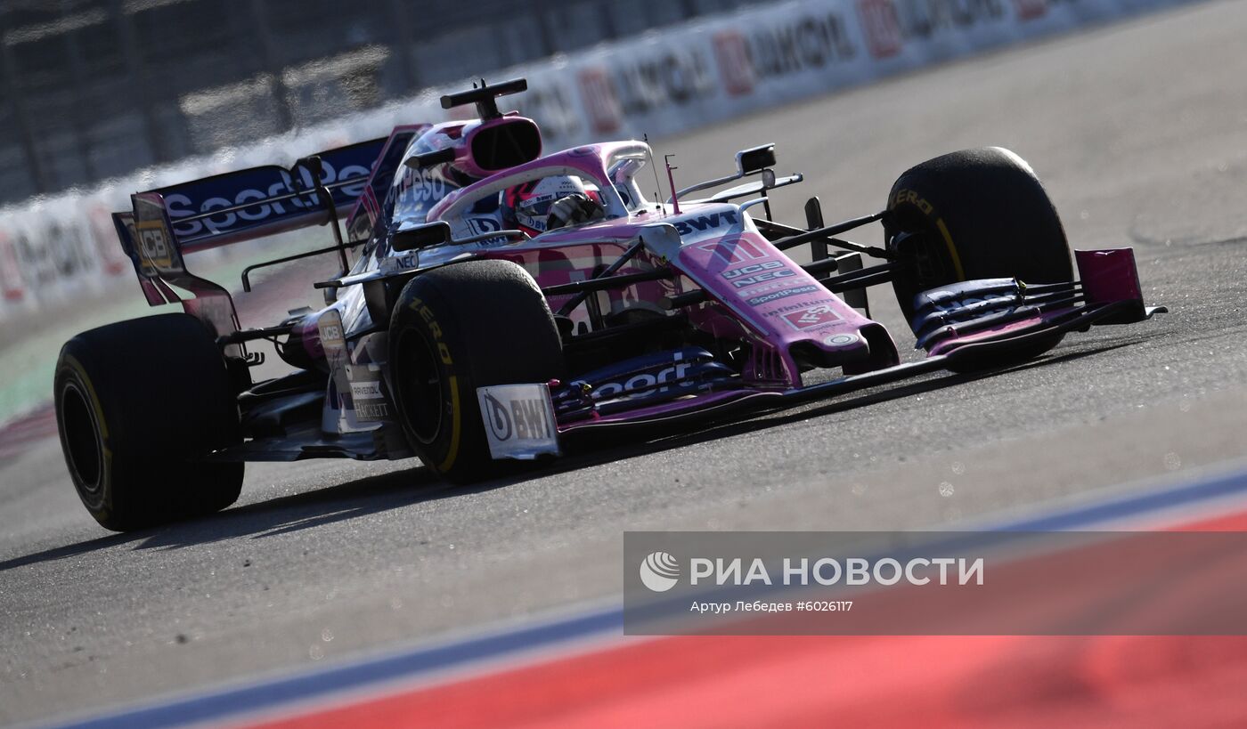 Автоспорт. Формула 1. ВТБ Гран-при России. Гонка