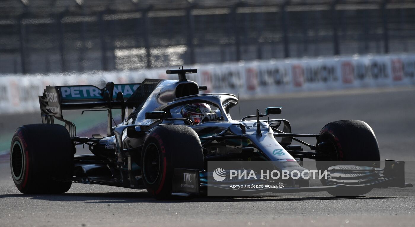 Автоспорт. Формула 1. ВТБ Гран-при России. Гонка