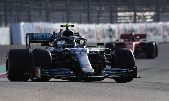 Автоспорт. Формула 1. ВТБ Гран-при России. Гонка