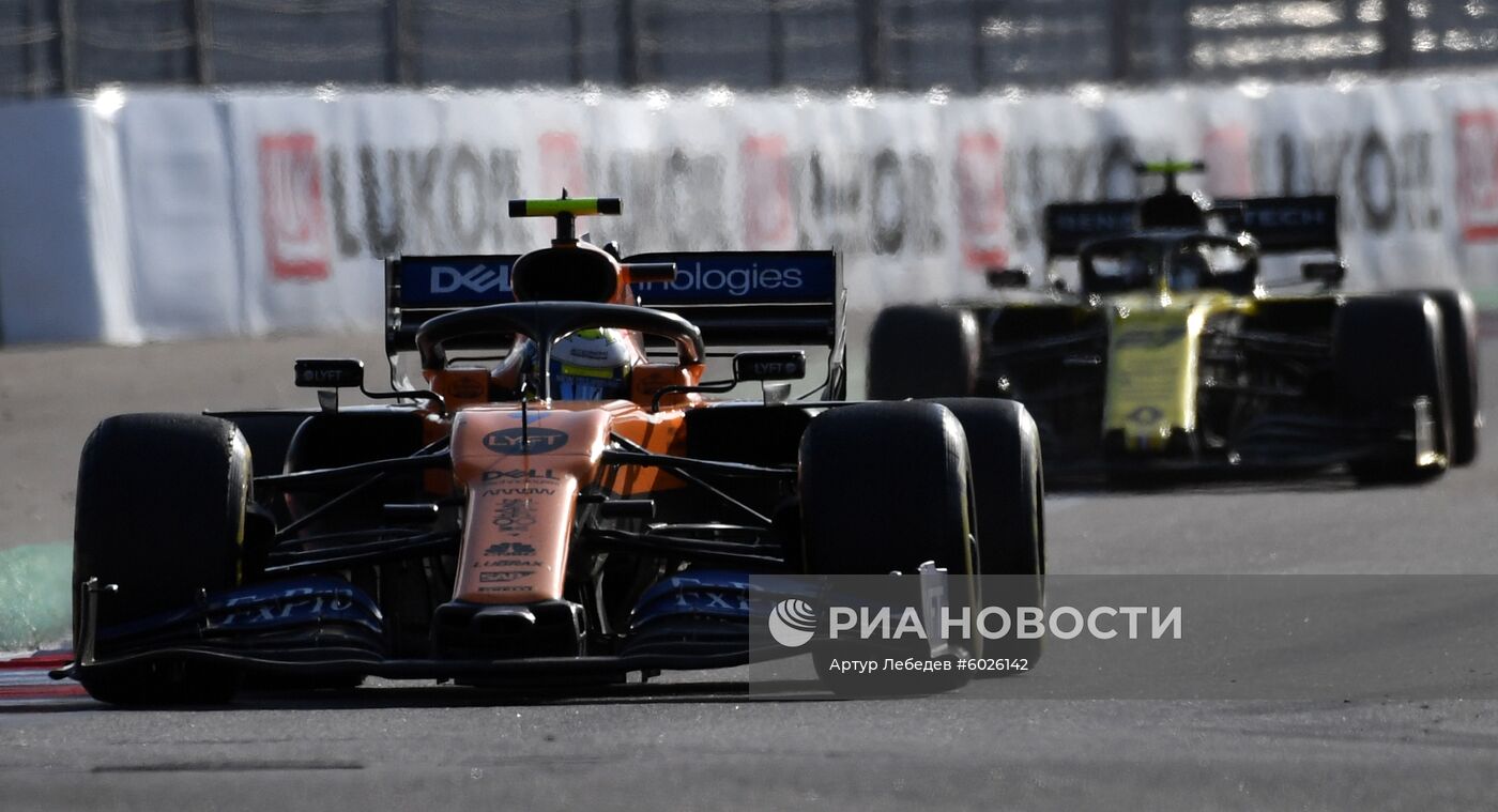 Автоспорт. Формула 1. ВТБ Гран-при России. Гонка