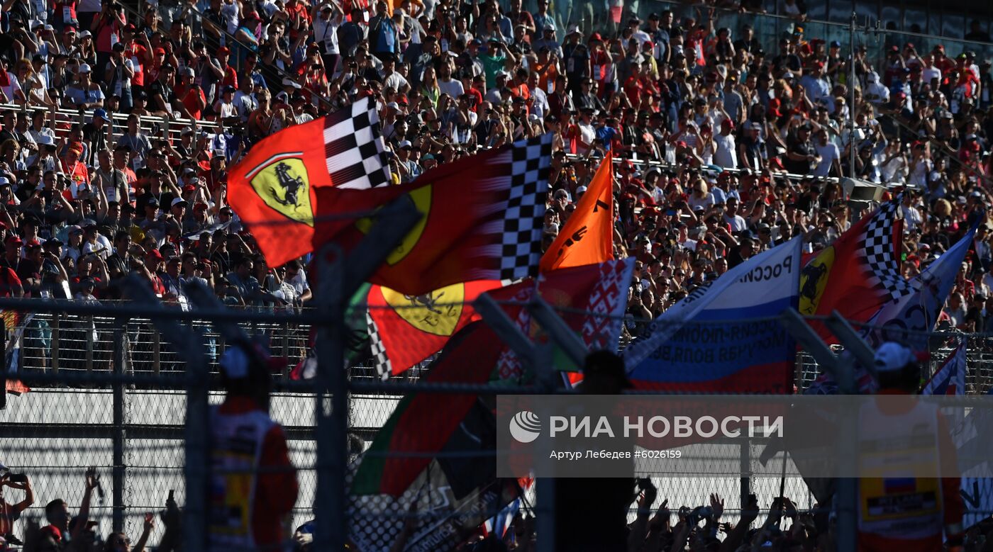 Автоспорт. Формула 1. ВТБ Гран-при России. Гонка