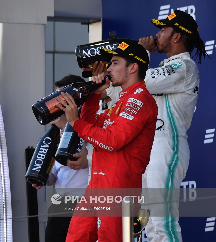 Автоспорт. Формула 1. ВТБ Гран-при России. Гонка