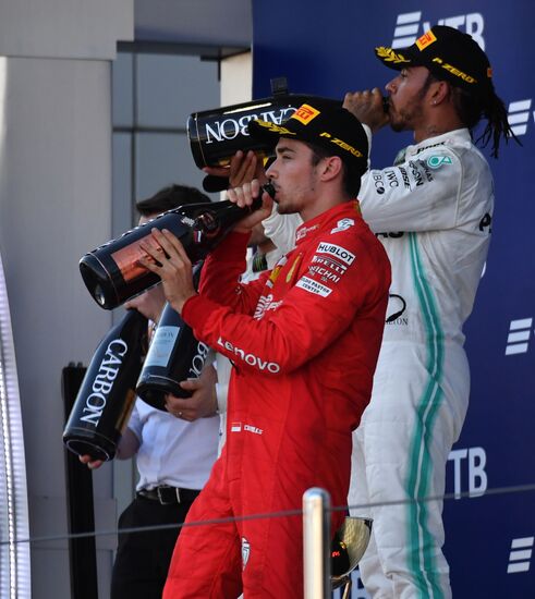 Автоспорт. Формула 1. ВТБ Гран-при России. Гонка