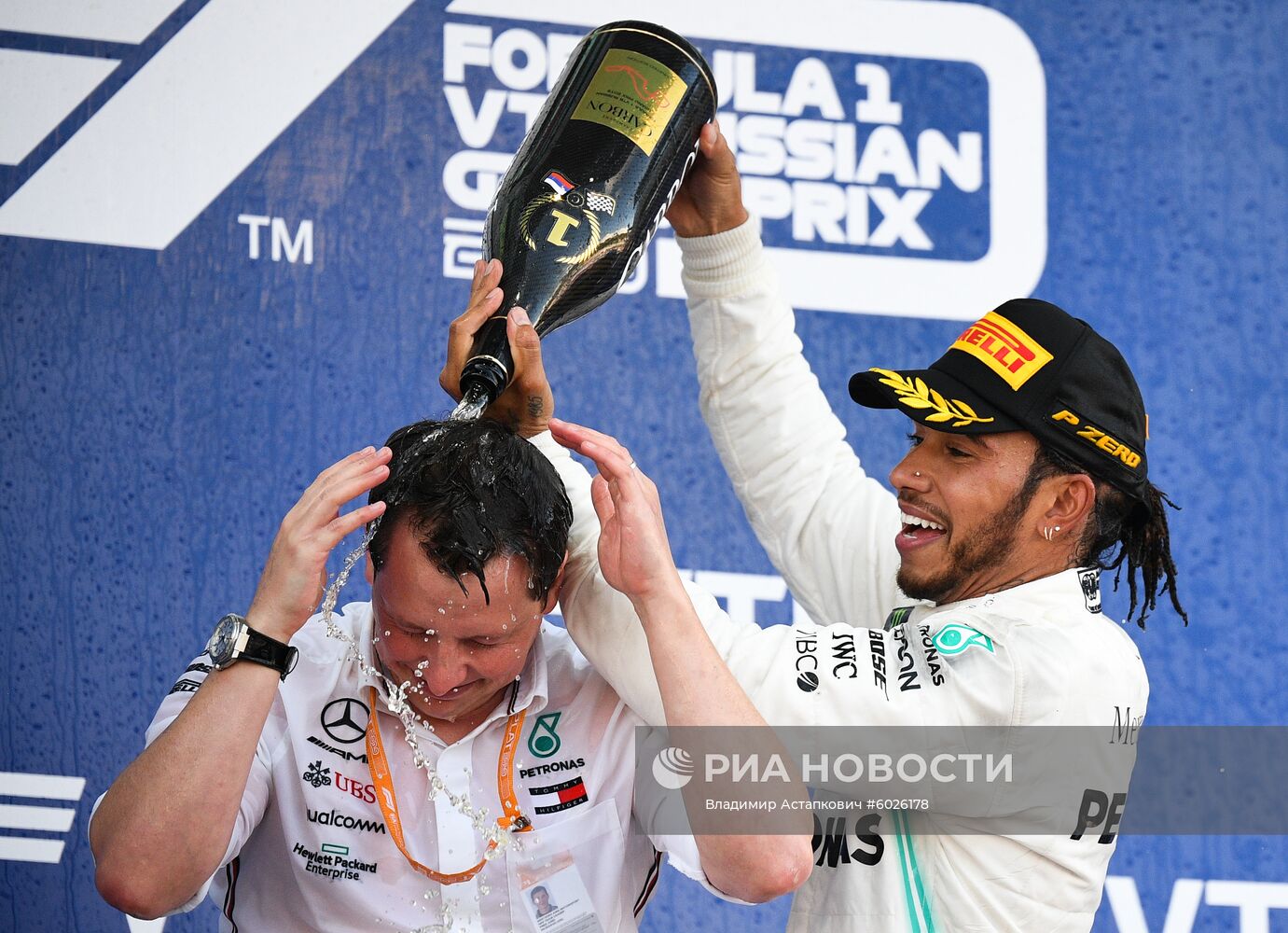 Автоспорт. Формула 1. ВТБ Гран-при России. Гонка