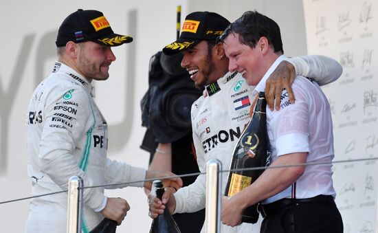 Автоспорт. Формула 1. ВТБ Гран-при России. Гонка