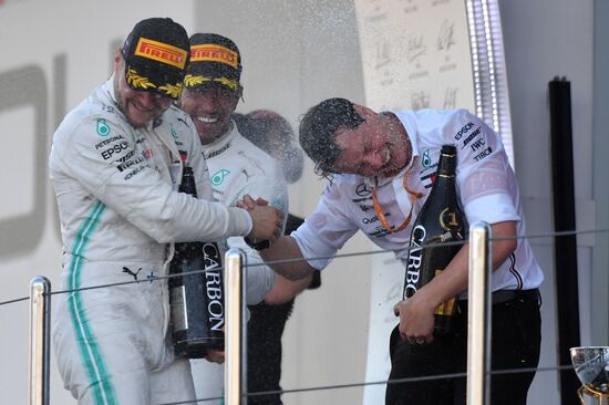 Автоспорт. Формула 1. ВТБ Гран-при России. Гонка