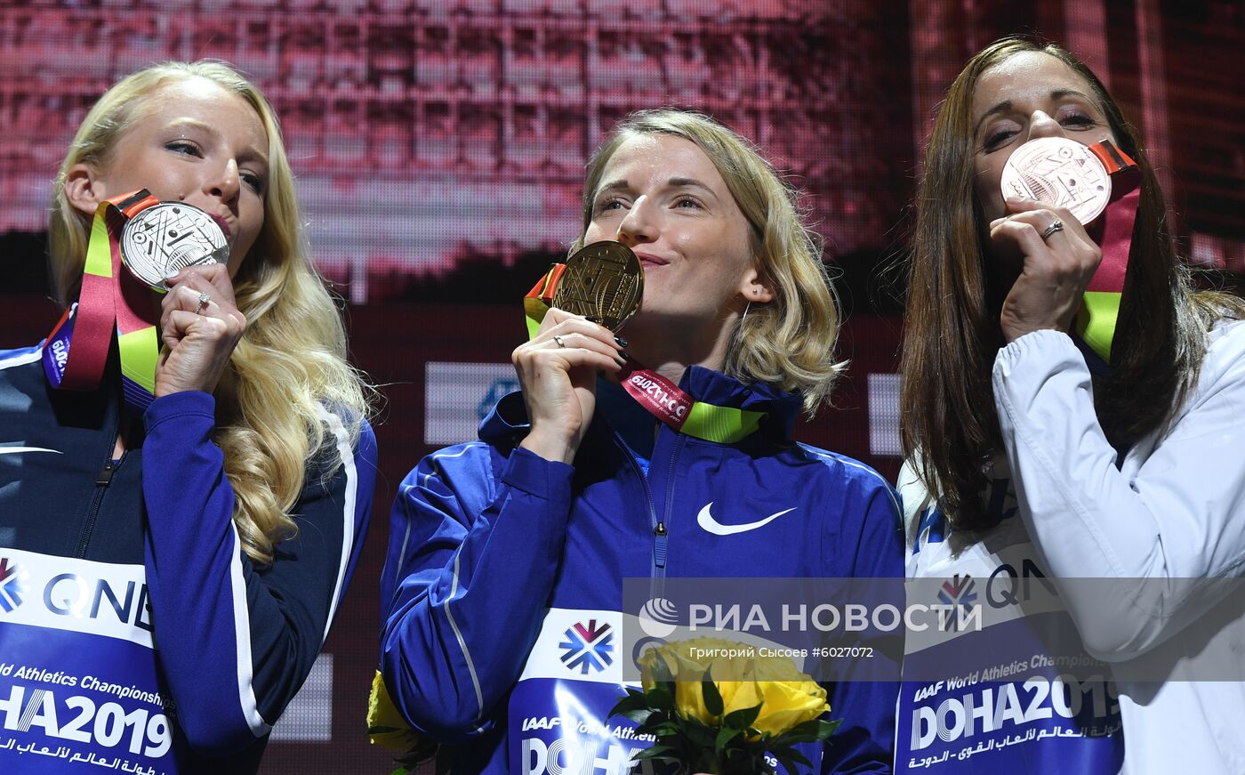 Легкая атлетика. Чемпионат мира. Четвертый день