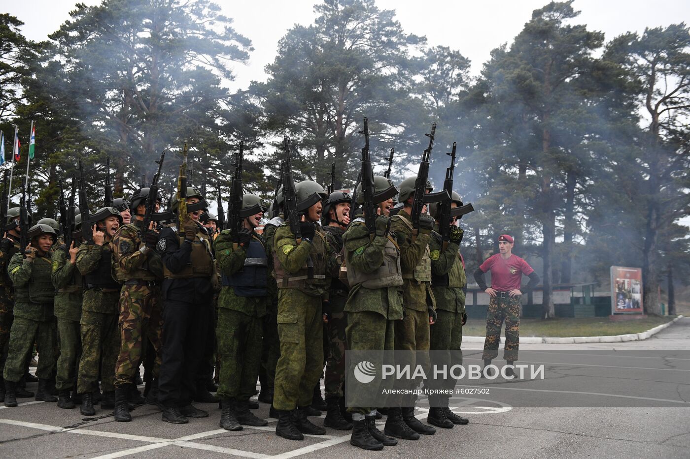 Испытания на право ношения крапового берета в Новосибирской области