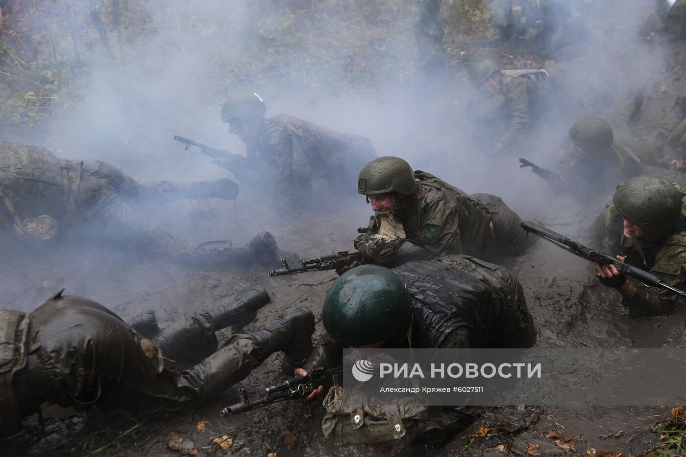 Испытания на право ношения крапового берета в Новосибирской области