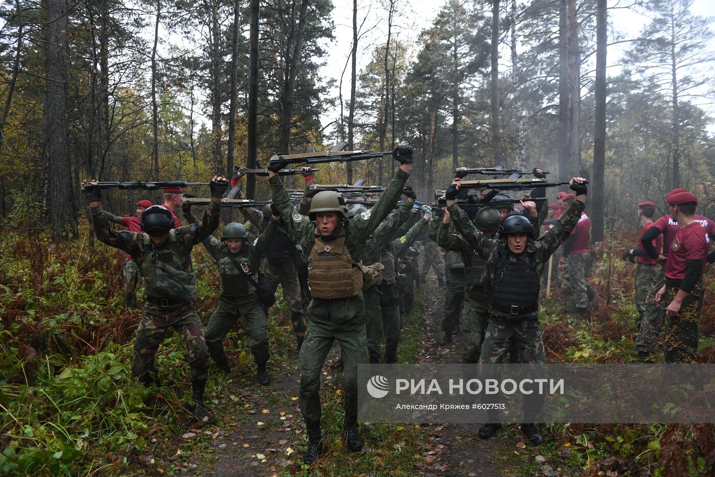 Испытания на право ношения крапового берета в Новосибирской области