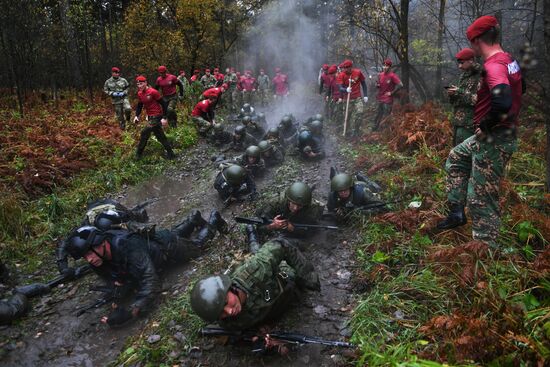 Испытания на право ношения крапового берета в Новосибирской области