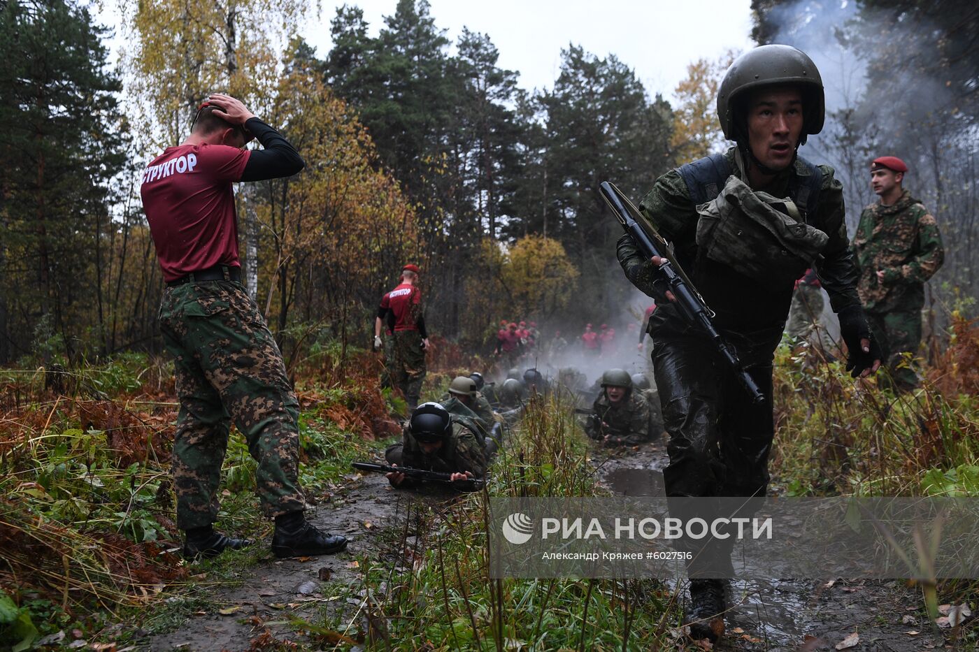 Испытания на право ношения крапового берета в Новосибирской области