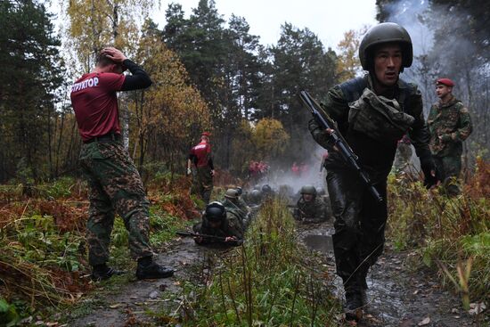 Испытания на право ношения крапового берета в Новосибирской области