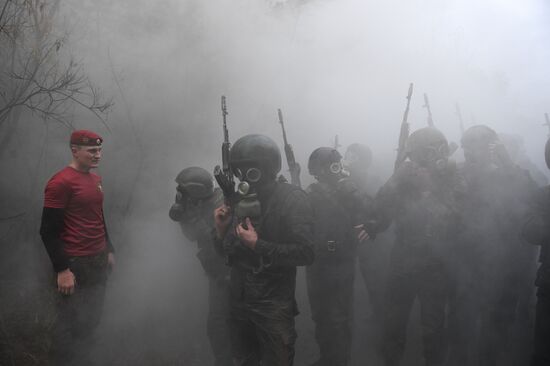 Испытания на право ношения крапового берета в Новосибирской области