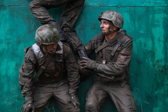 Испытания на право ношения крапового берета в Новосибирской области