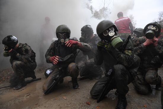 Испытания на право ношения крапового берета в Новосибирской области