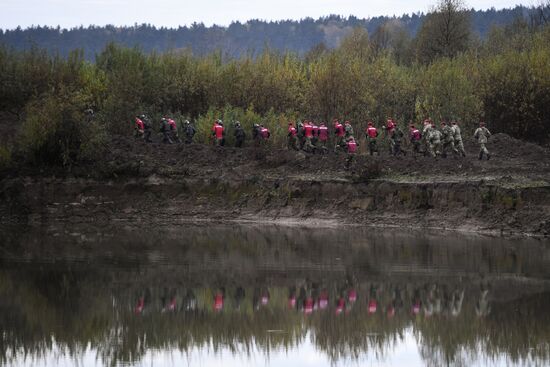 Испытания на право ношения крапового берета в Новосибирской области