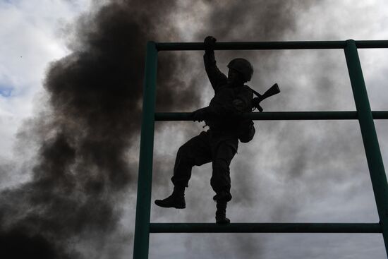 Испытания на право ношения крапового берета в Новосибирской области