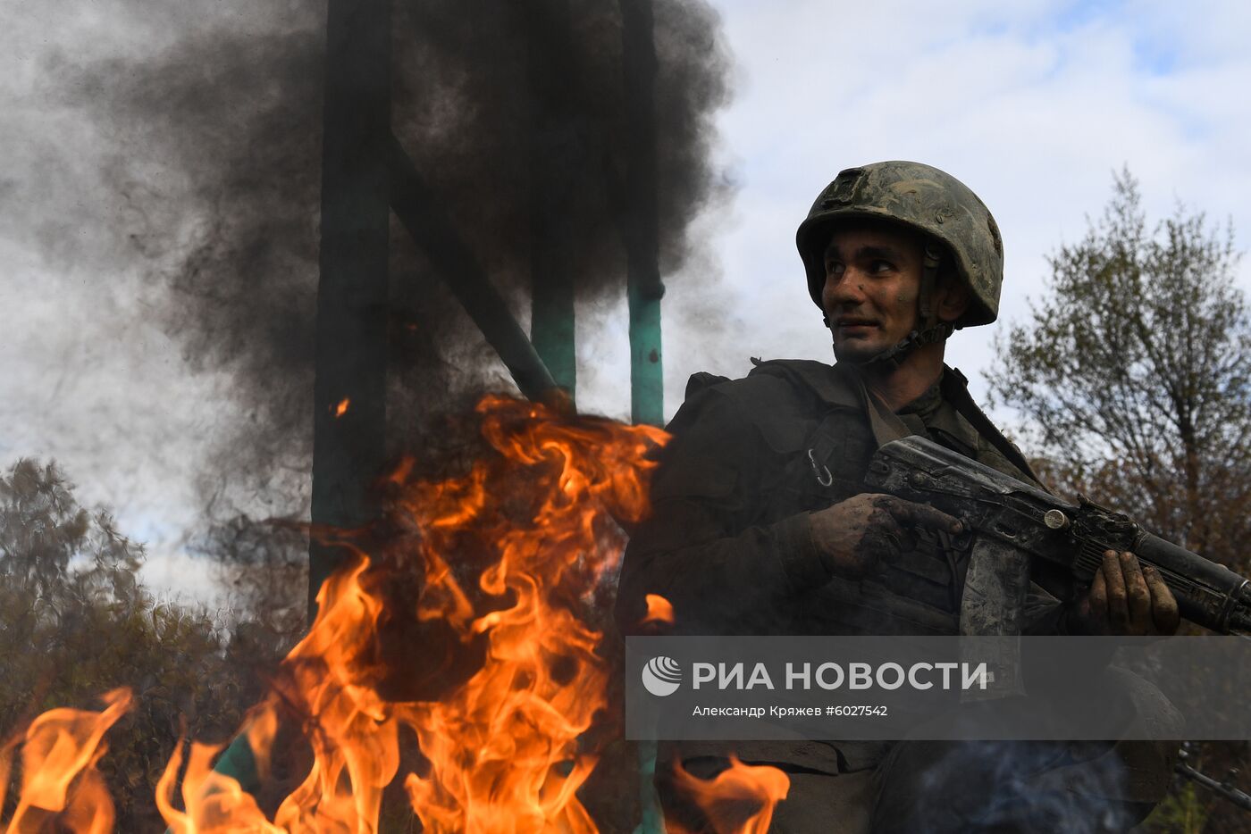 Испытания на право ношения крапового берета в Новосибирской области