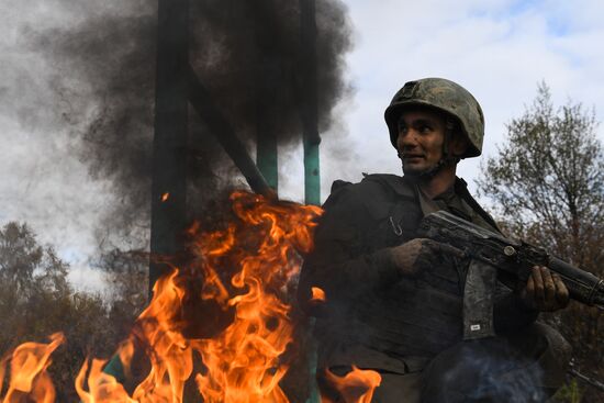 Испытания на право ношения крапового берета в Новосибирской области