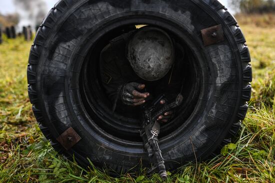 Испытания на право ношения крапового берета в Новосибирской области