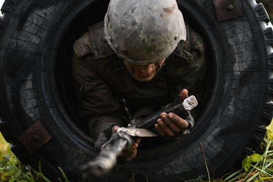 Испытания на право ношения крапового берета в Новосибирской области