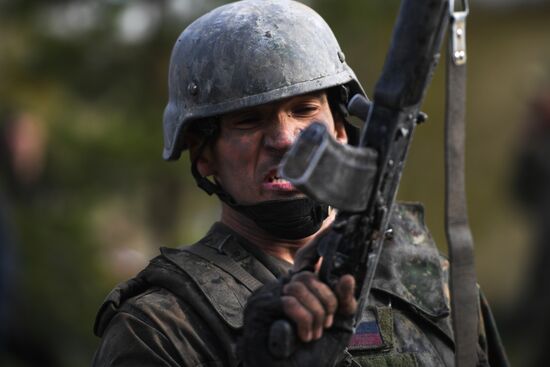 Испытания на право ношения крапового берета в Новосибирской области