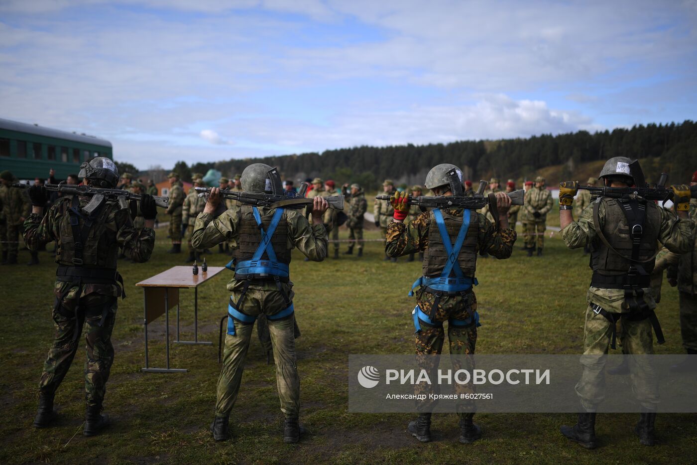 Испытания на право ношения крапового берета в Новосибирской области