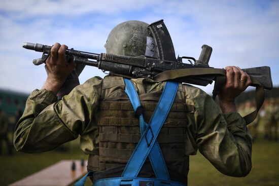 Испытания на право ношения крапового берета в Новосибирской области