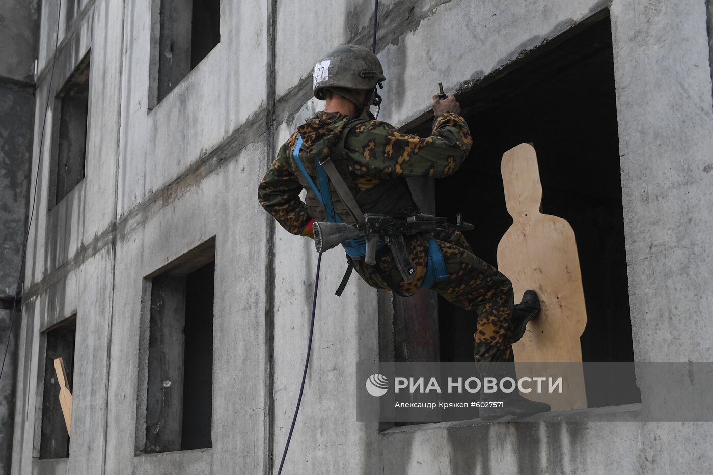 Испытания на право ношения крапового берета в Новосибирской области