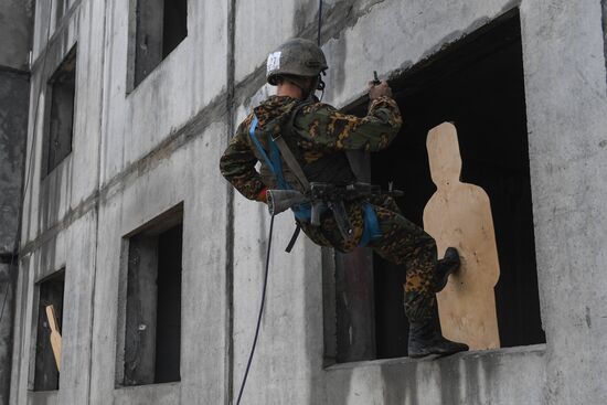 Испытания на право ношения крапового берета в Новосибирской области