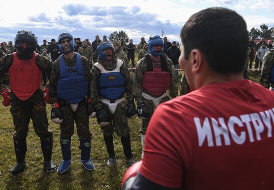 Испытания на право ношения крапового берета в Новосибирской области