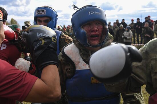 Испытания на право ношения крапового берета в Новосибирской области