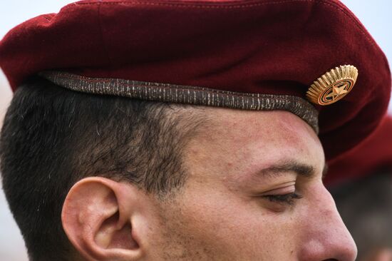 Испытания на право ношения крапового берета в Новосибирской области