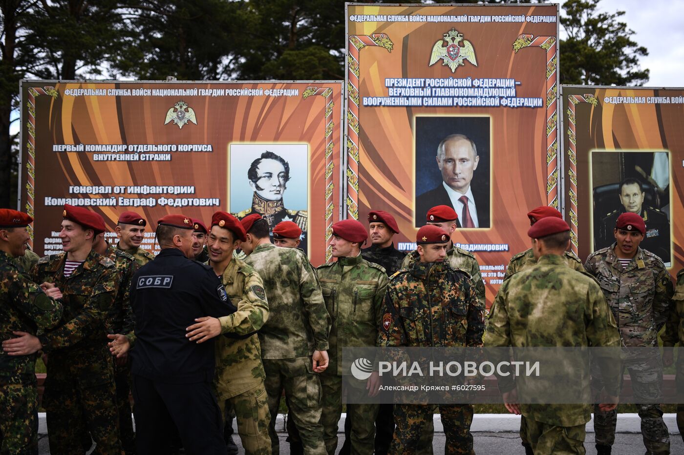 Испытания на право ношения крапового берета в Новосибирской области