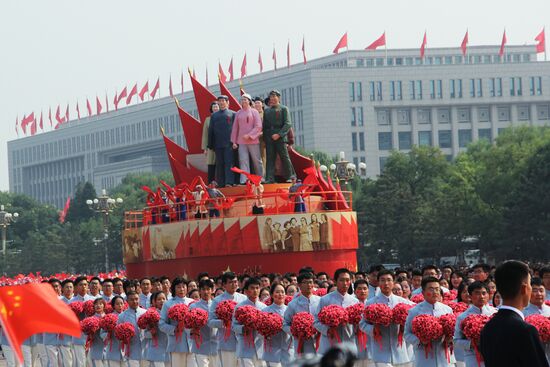 Праздничные мероприятия в Пекине в честь 70-й годовщины образования КНР