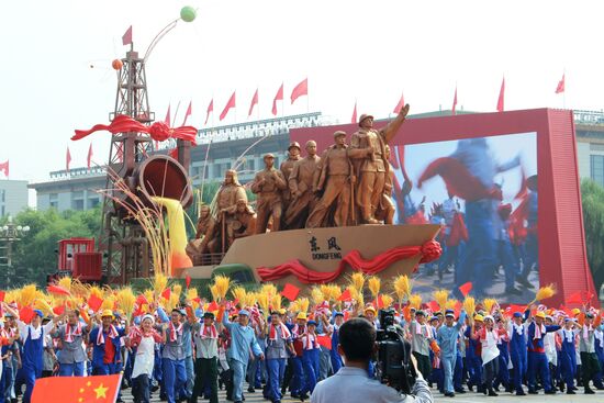 Праздничные мероприятия в Пекине в честь 70-й годовщины образования КНР